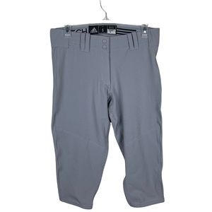 ADIDAS CY2139 Women’s Diamond Queen Elite GREY Knicker Pant FASTPITCH Size Small